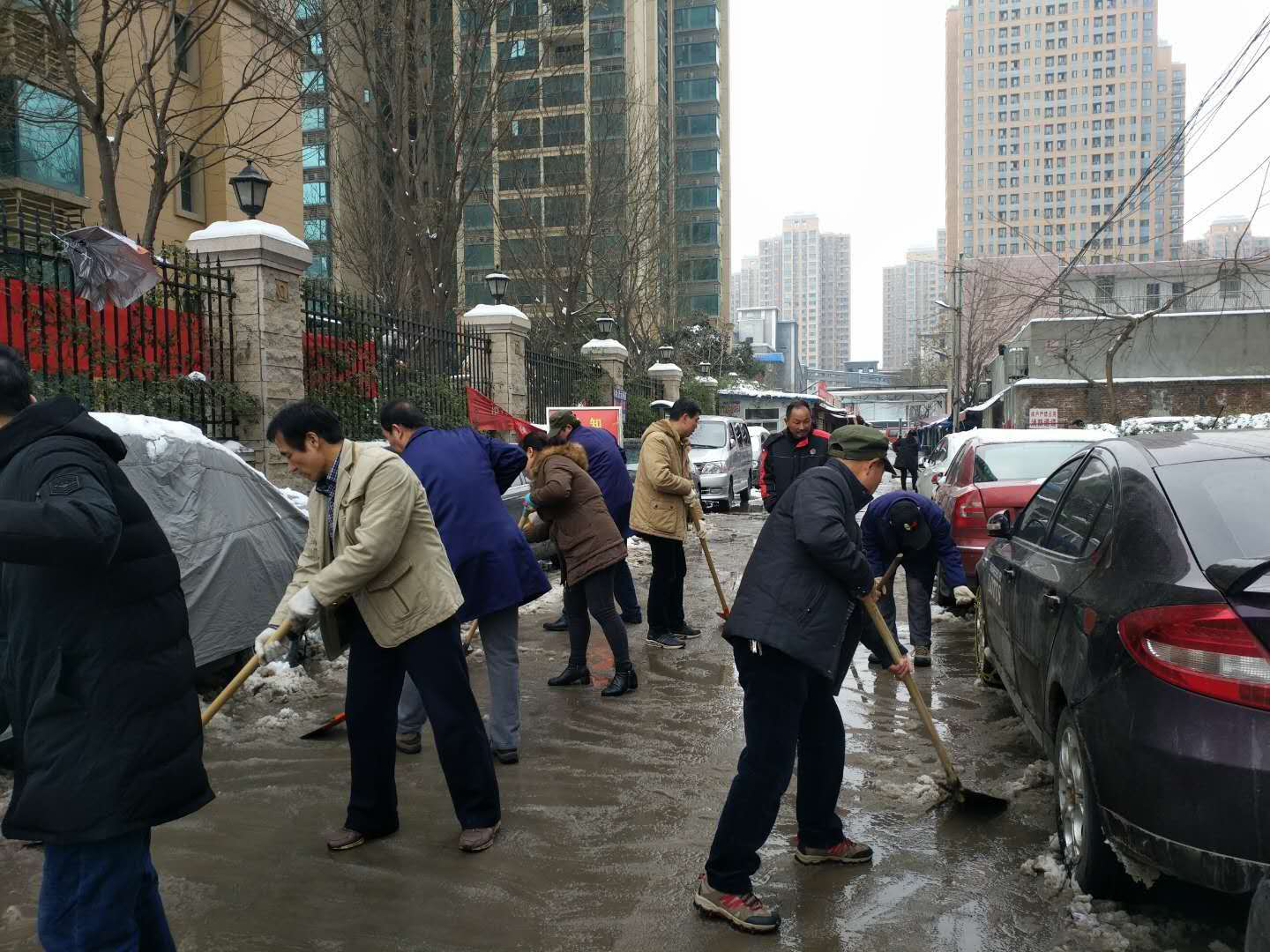 “以雪為令，御雪奮戰” 西安工業投資集團再行動