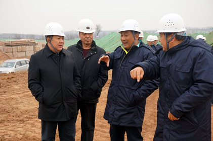 集團領導會同航天六院、航天六院十一所（京）調研灞橋生活垃圾無害化處理項目