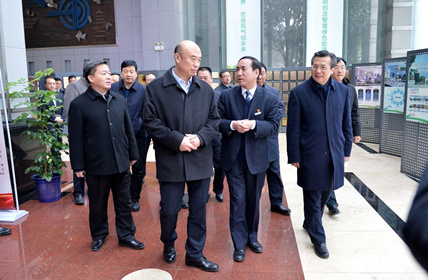 【陜鼓集團】陜西省委副書記、省長、省政府黨組書記劉國中一行蒞臨陜鼓視察指導工作